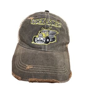 Rock Solid Men's Trucker Cap Hat Snapback Multicolor  OSFM H150